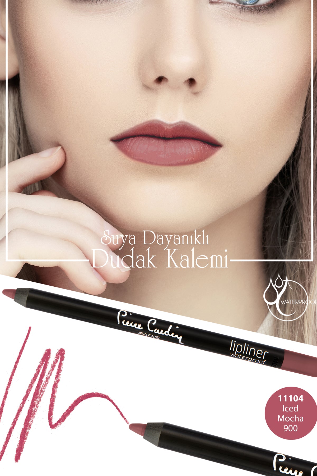 Pierre Cardin | Lipliner Waterproof | Iced Mocha 900
