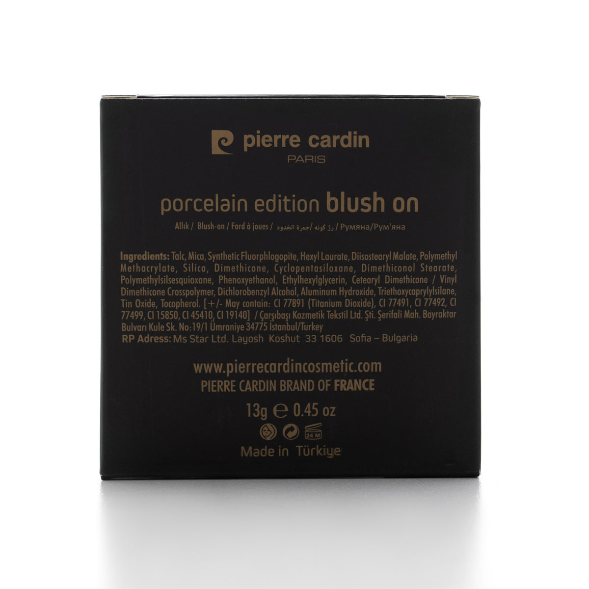 Pierre Cardin Porcelain Edition Blush On Salmon Peach 806 - 5 gr
