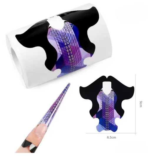 Nail Forms | Galaxy Stiletto | 500 pcs