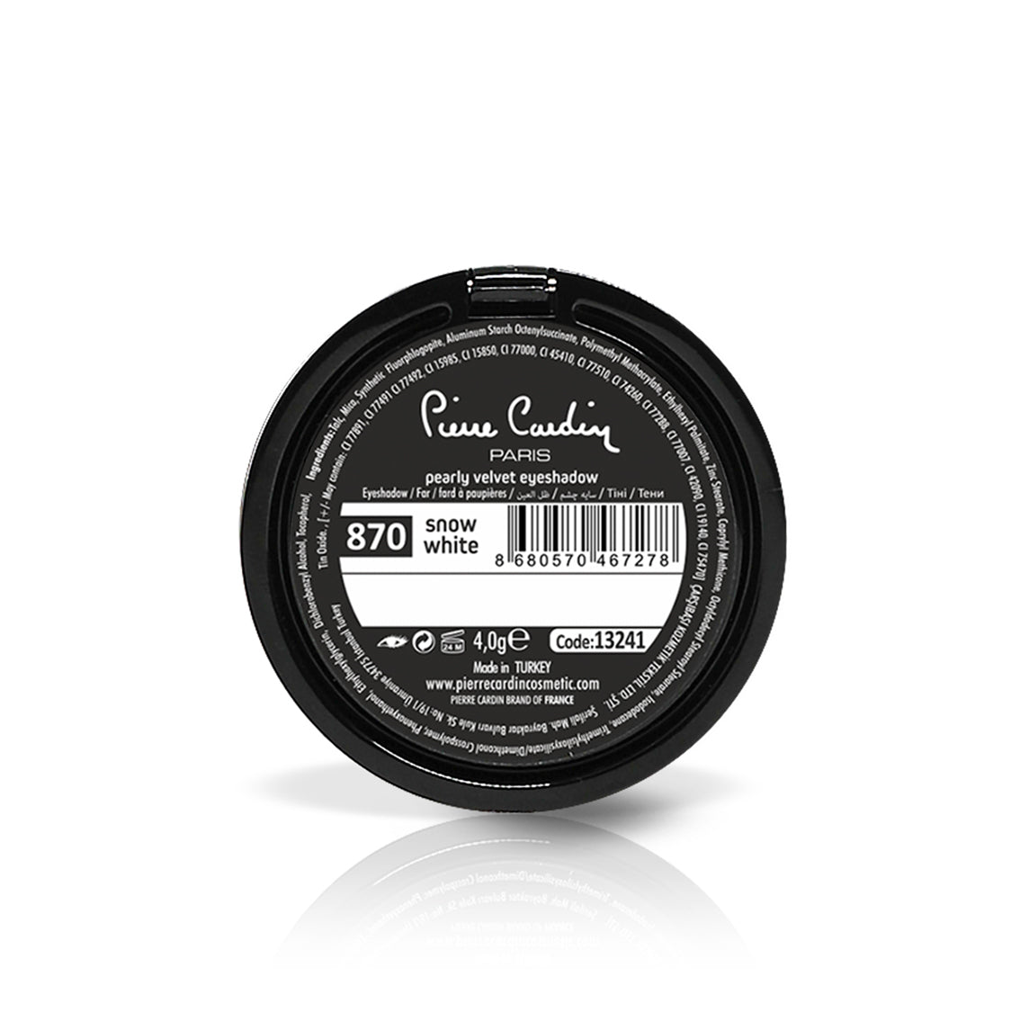 Pierre Cardin Fard à Paupières Nacré Velours Blanche Neige 870 - 4,0 gr