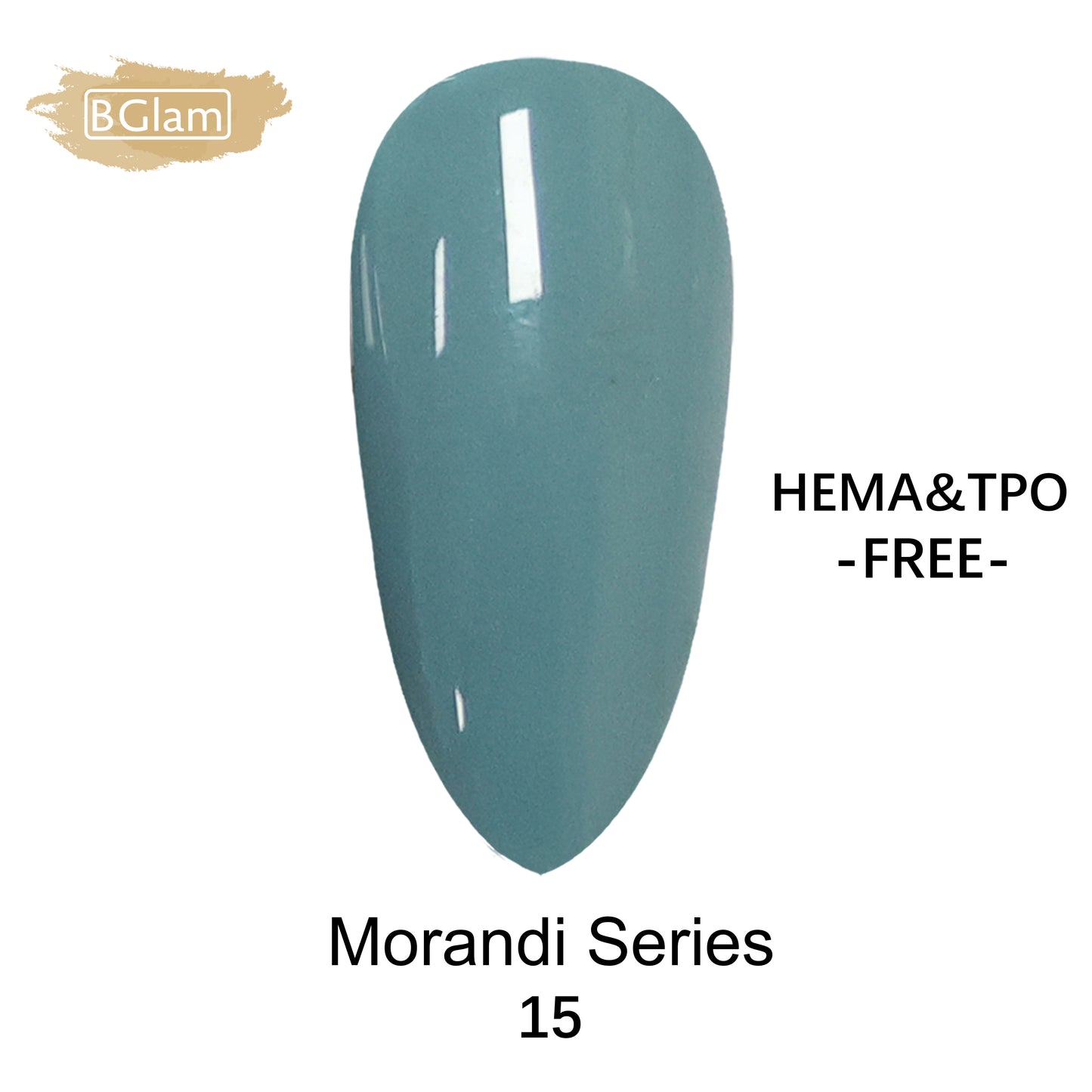 BGLAM Gel polish 15ml | Morandi 15
