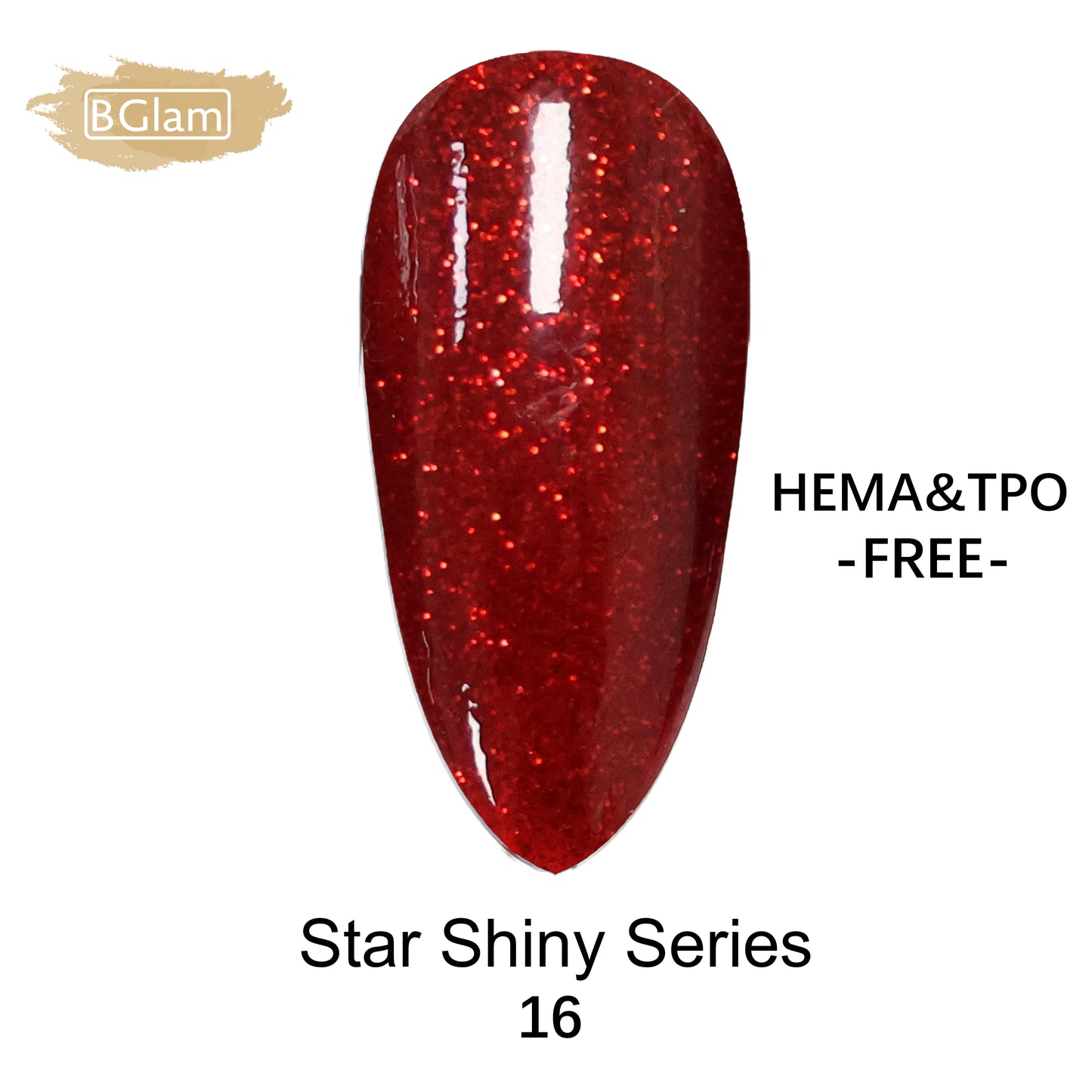 BGLAM Gel polish 15ml | Shiny Star 16
