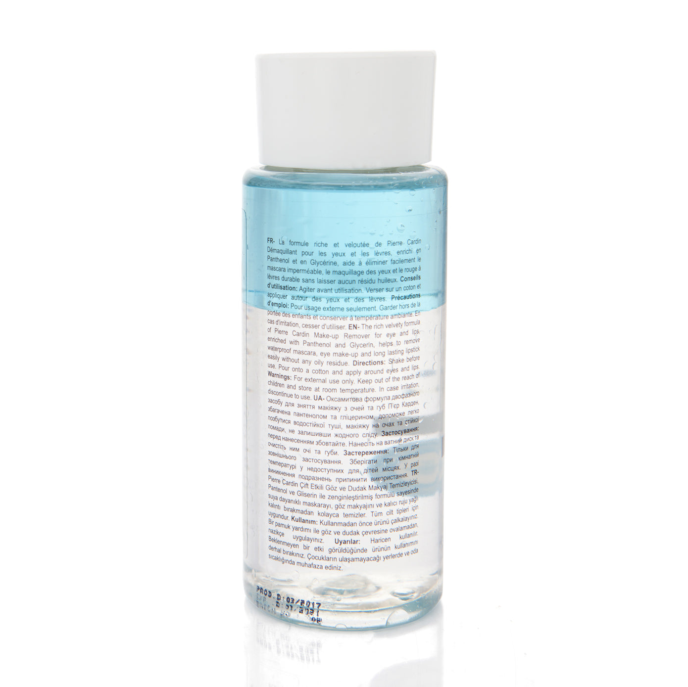 Pierre Cardin | Make Up Remover | 150 ml (Paraben-Free)
