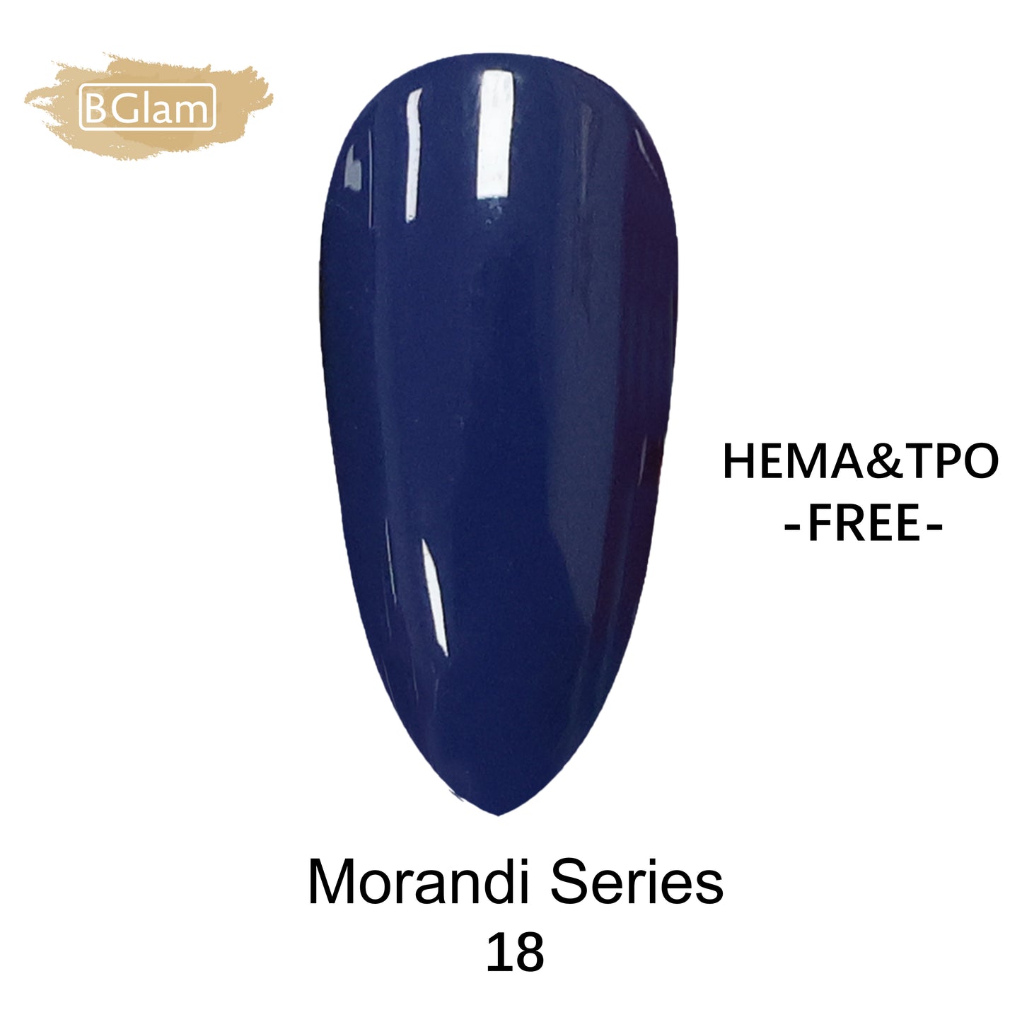 BGLAM Gel polish 15ml | Morandi 18