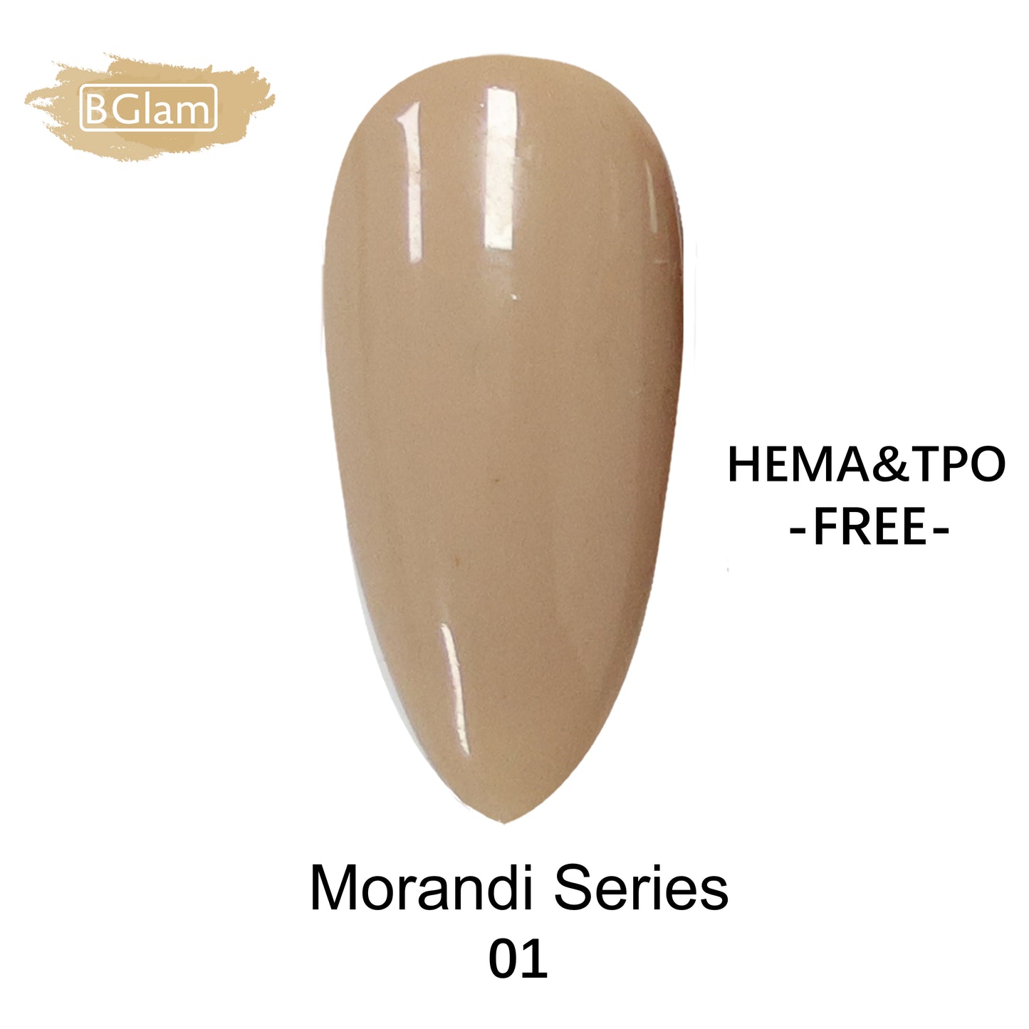 BGLAM Gel polish 15ml | Morandi 01
