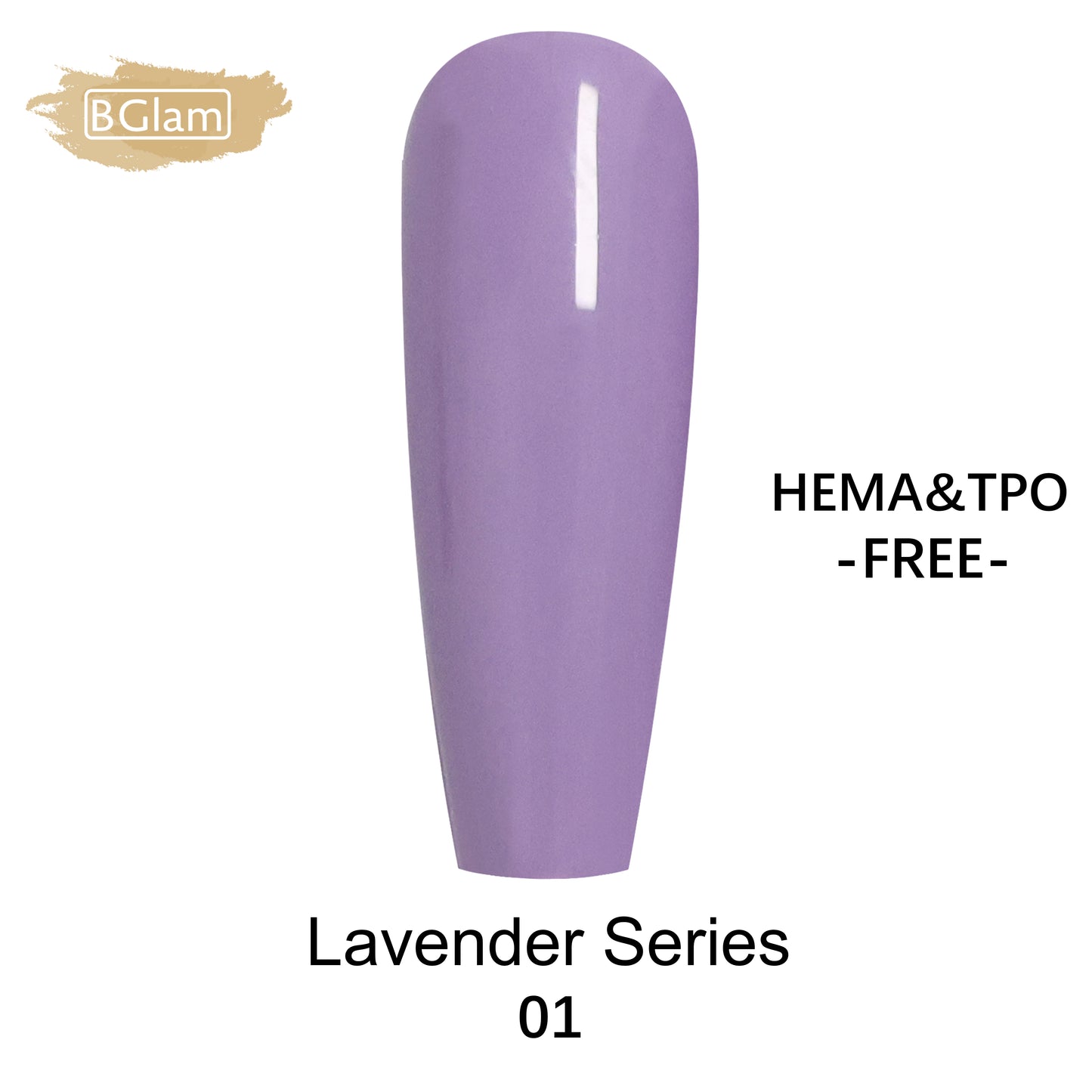 BGLAM Gel polish 15ml | Lavande 01
