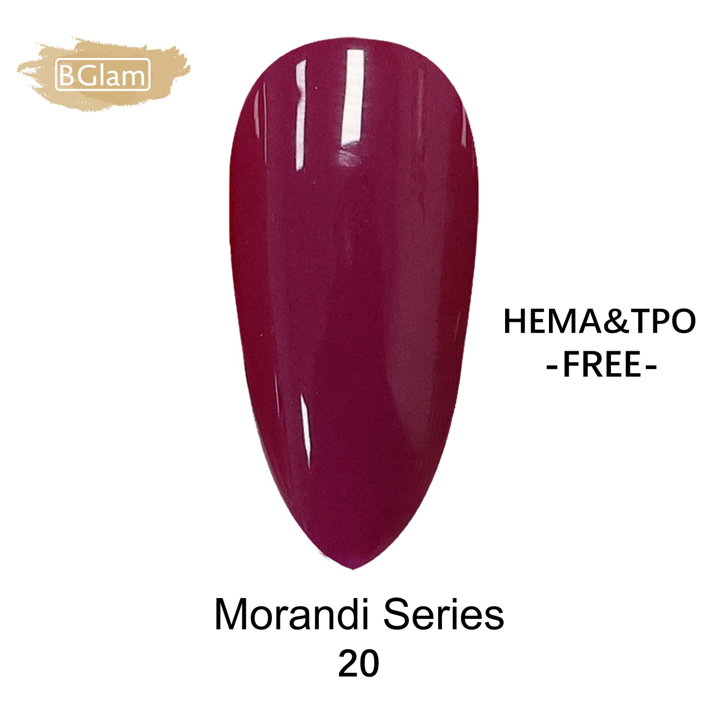 BGLAM Gel polish 15ml | Morandi 20