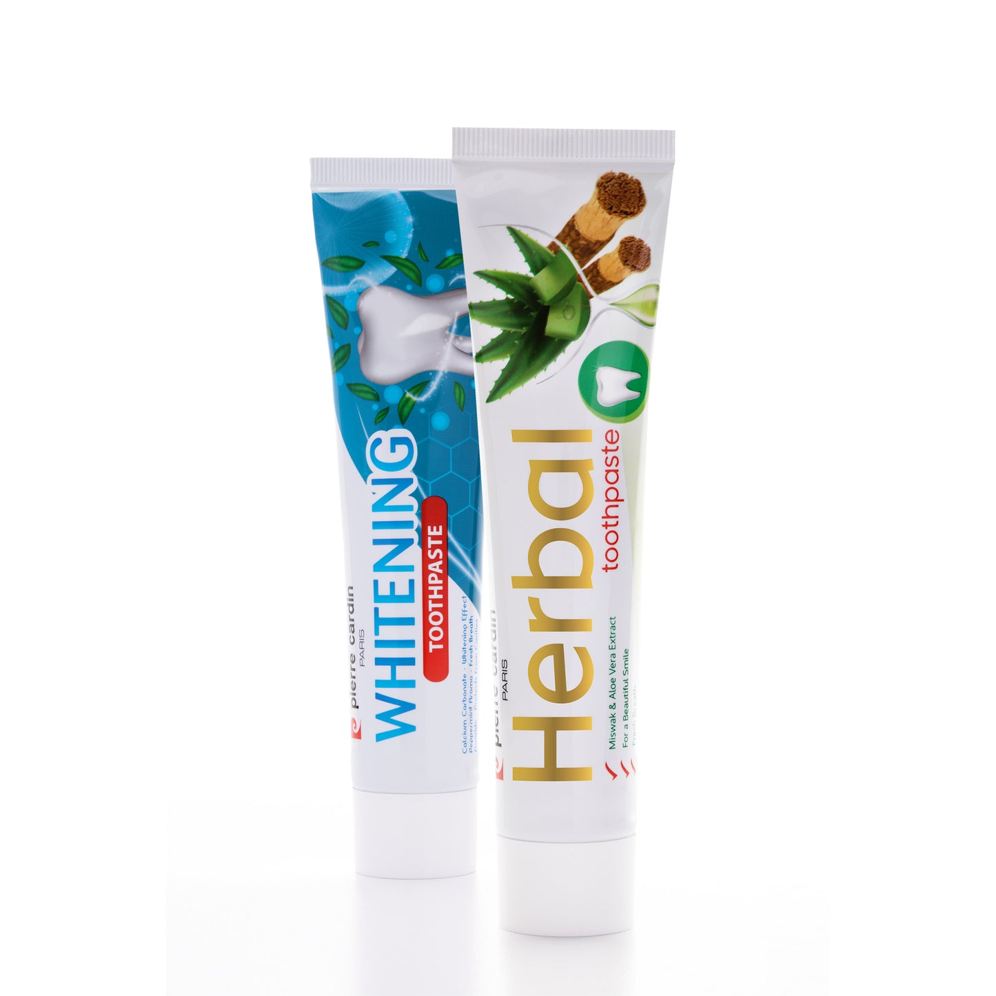 Pierre Cardin Herbal Toothpaste | Aloe Vera & Miswak & Tea Tree | 75ml