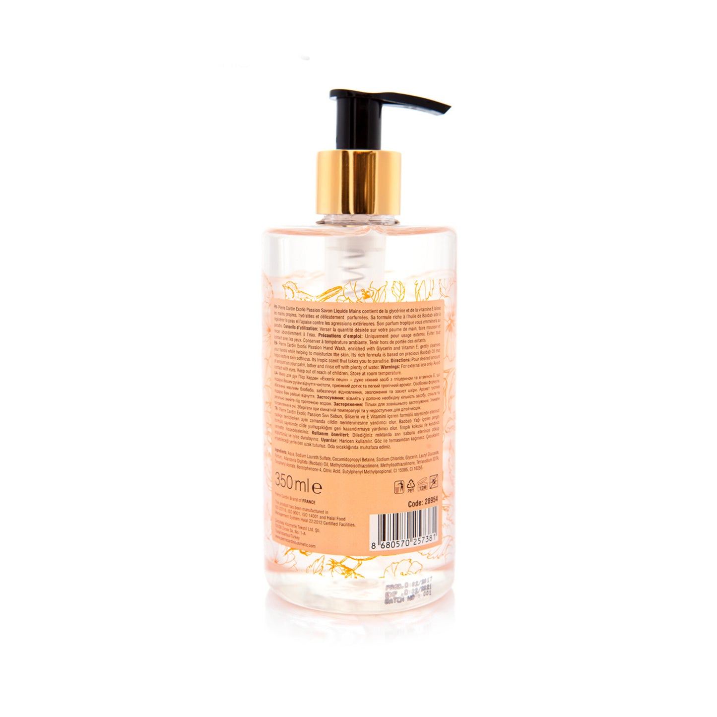 Pierre Cardin | Liquid Hand Wash Exotic Passion | 350 ml
