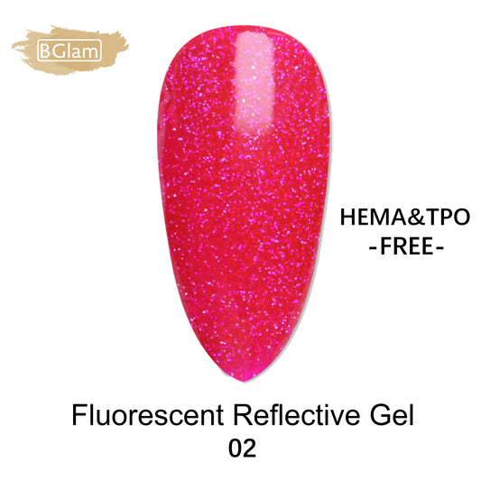 BGLAM Gel polish 15ml | Fluo | Flash Effect 2