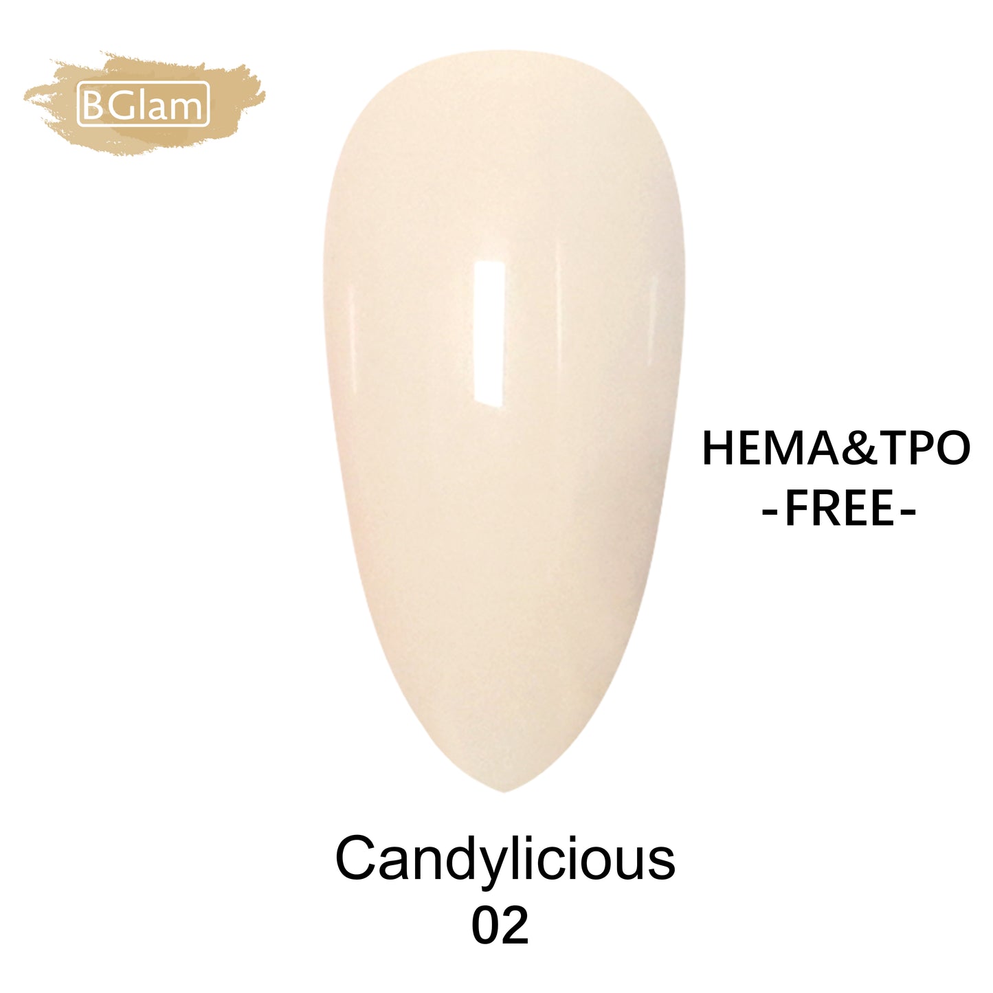 BGLAM Gel polish 15ml | Candy Pastel 02