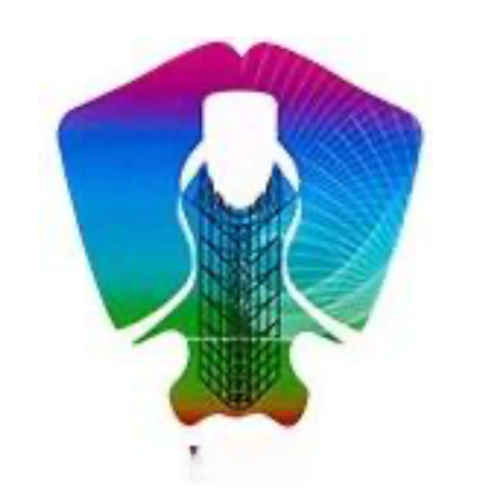 Nail Forms | Neon Precision | 500 pcs