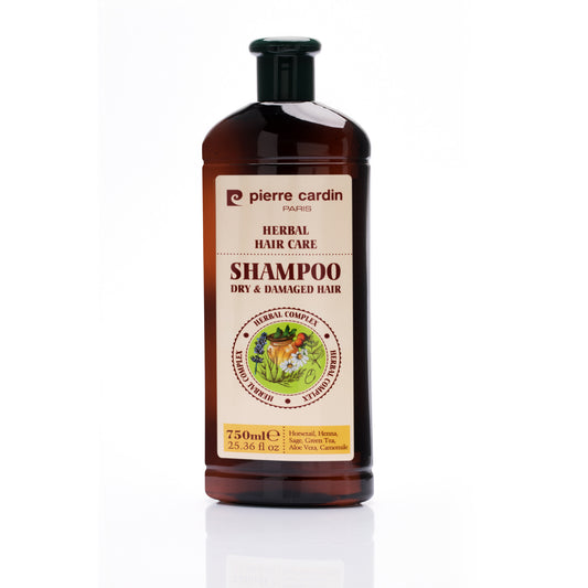 Pierre Cardin | Shampoo | Herbal | Dry & Damaged Hair| 750 ml