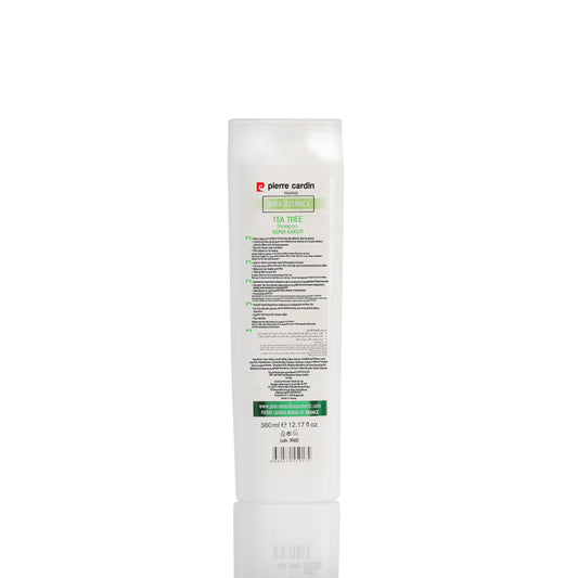 Pierre Cardin | Shampoo | Anti-druff effect | Aura Botanica | Tea Tree | 360 ml