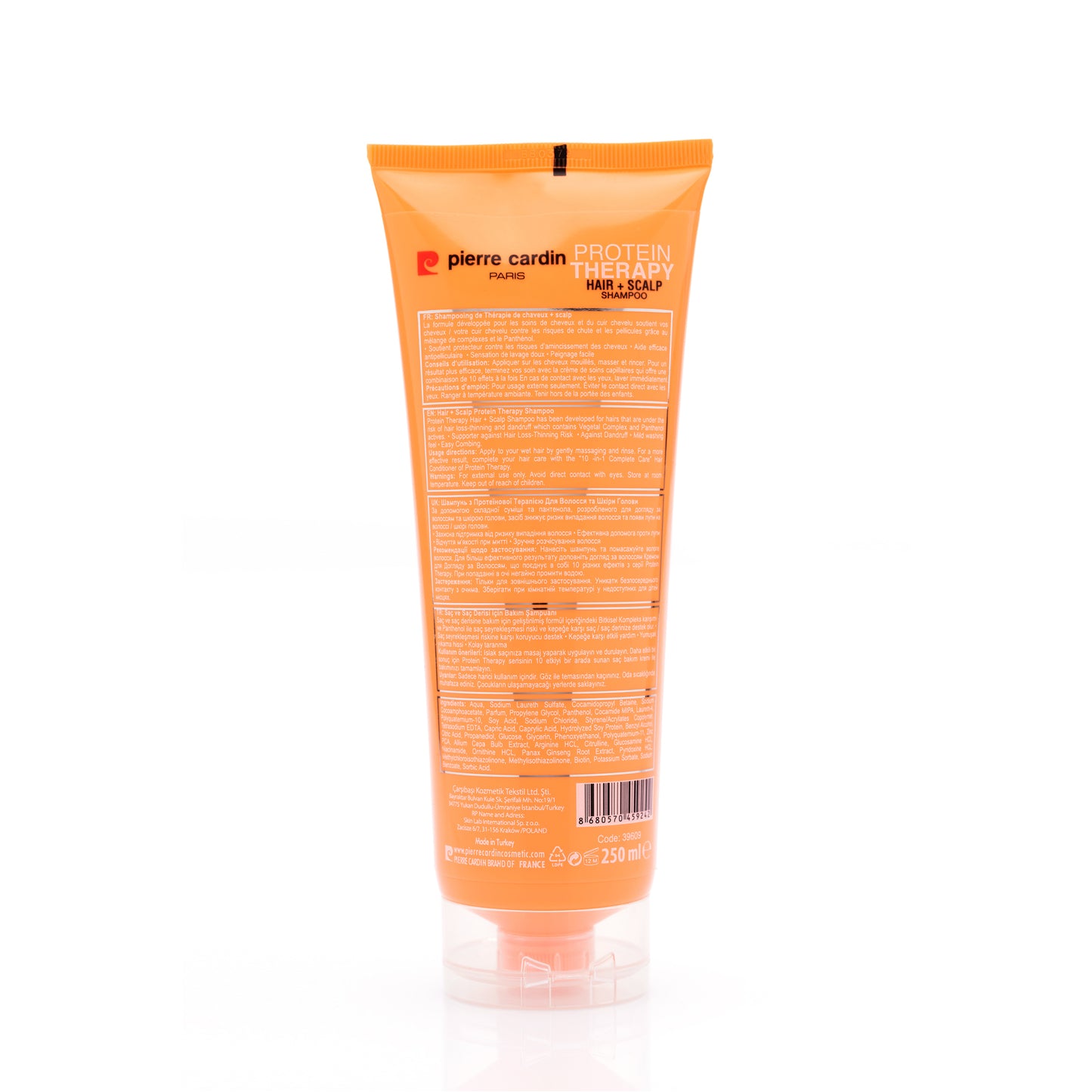 Pierre Cardin | Shampoo | Protein Therapy | Anti Hair Loss Protection | 250 ml