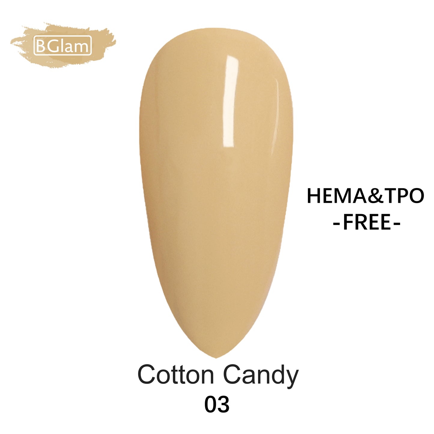 BGLAM Gel polish 15ml | Color Crush 03