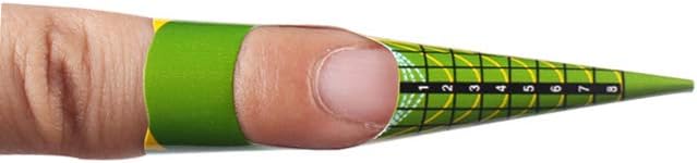 Tropical Leaf Nail Forms | 500 pcs/Roll