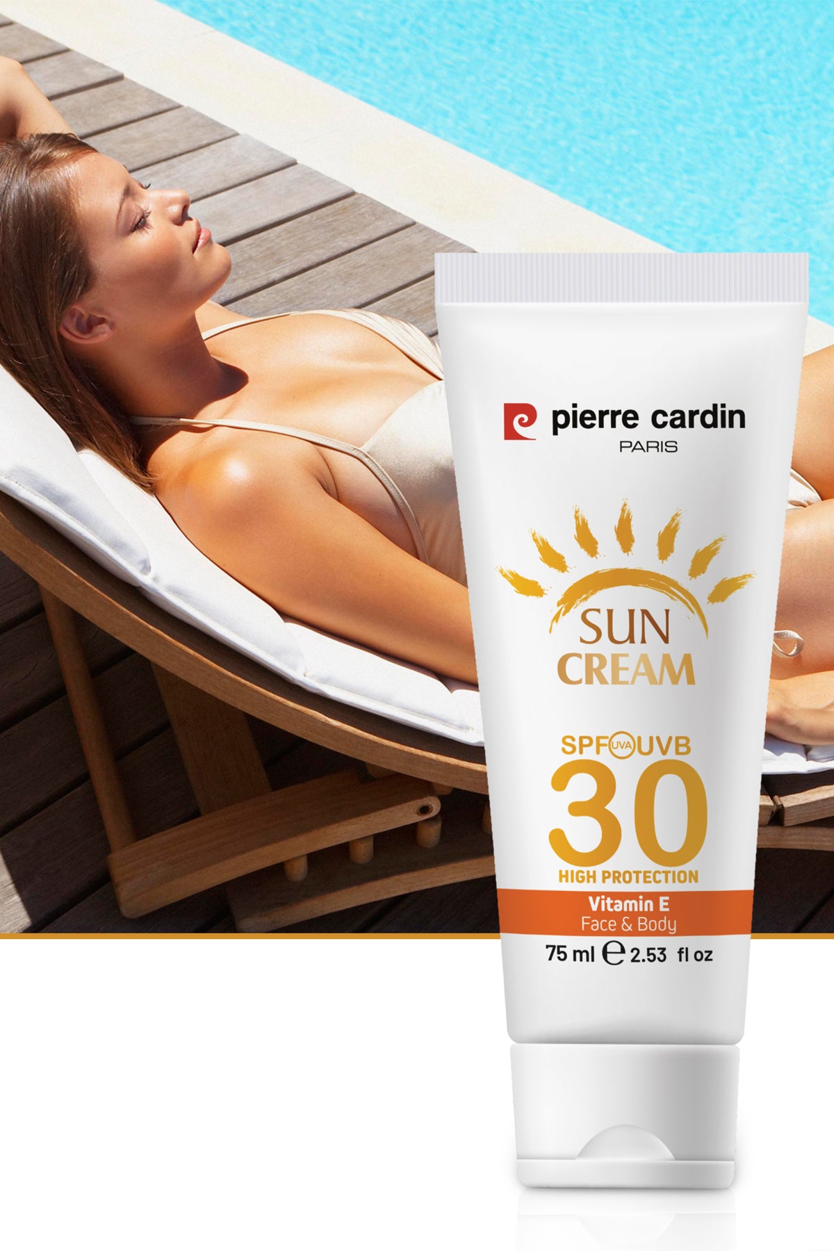 Pierre Cardin | Sun Cream SPF 30 | 75 ml