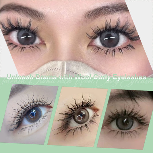 Wool roll lash extensions | 0.07 D Curl | Mixed 8-15mm