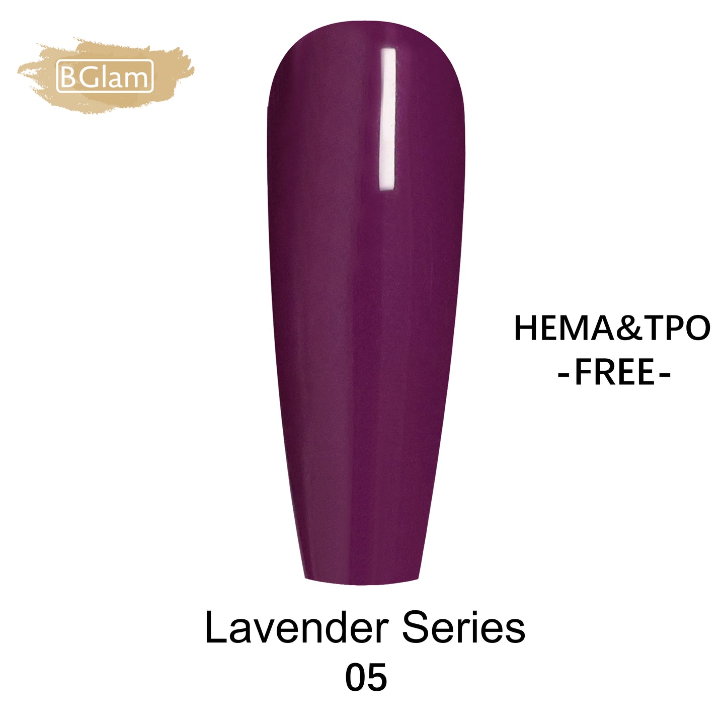 BGLAM Gel polish 15ml | Lavande 05