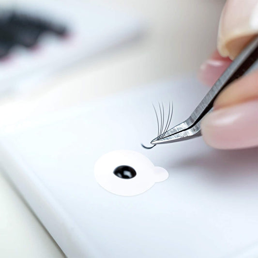 Disposable Glue Palette Stickers for Eyelash Extension (10 sheets)