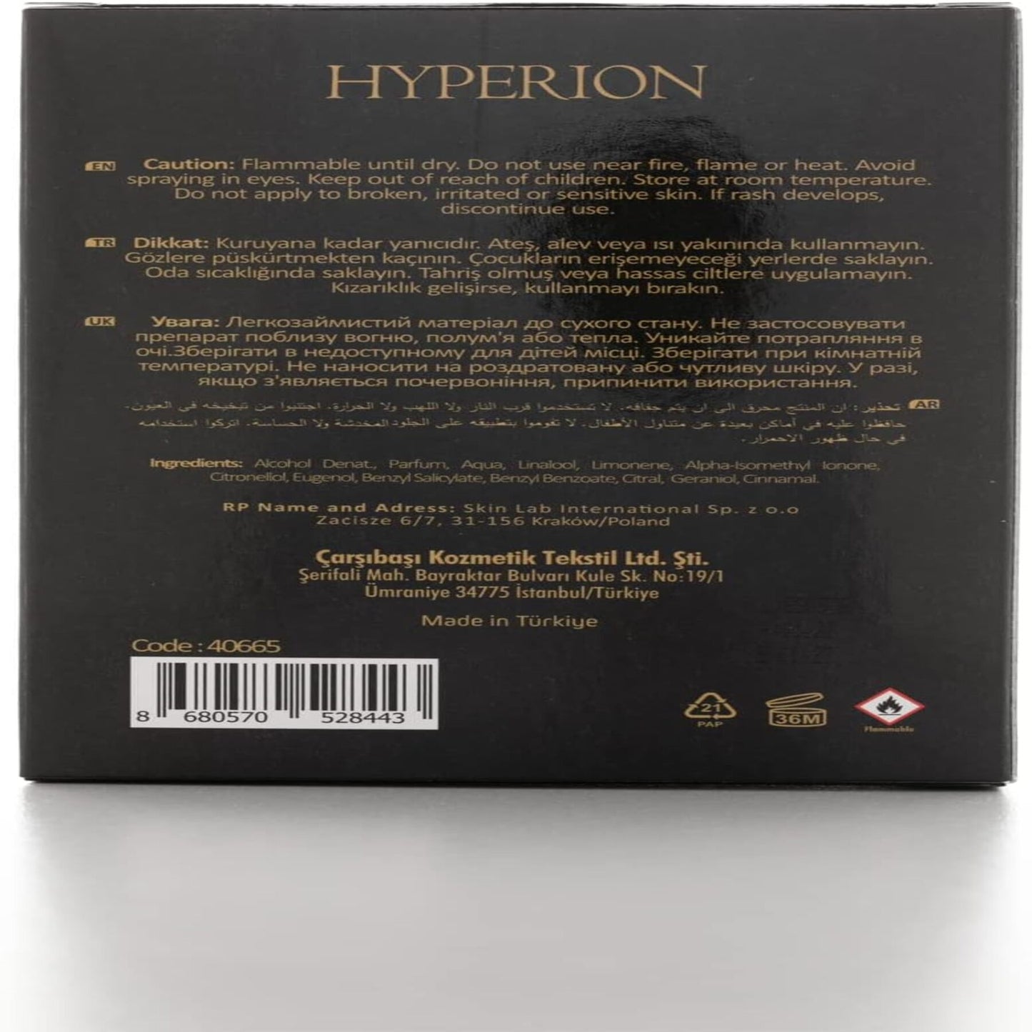Alberto Taccini Milano Hyperion Men Perfume