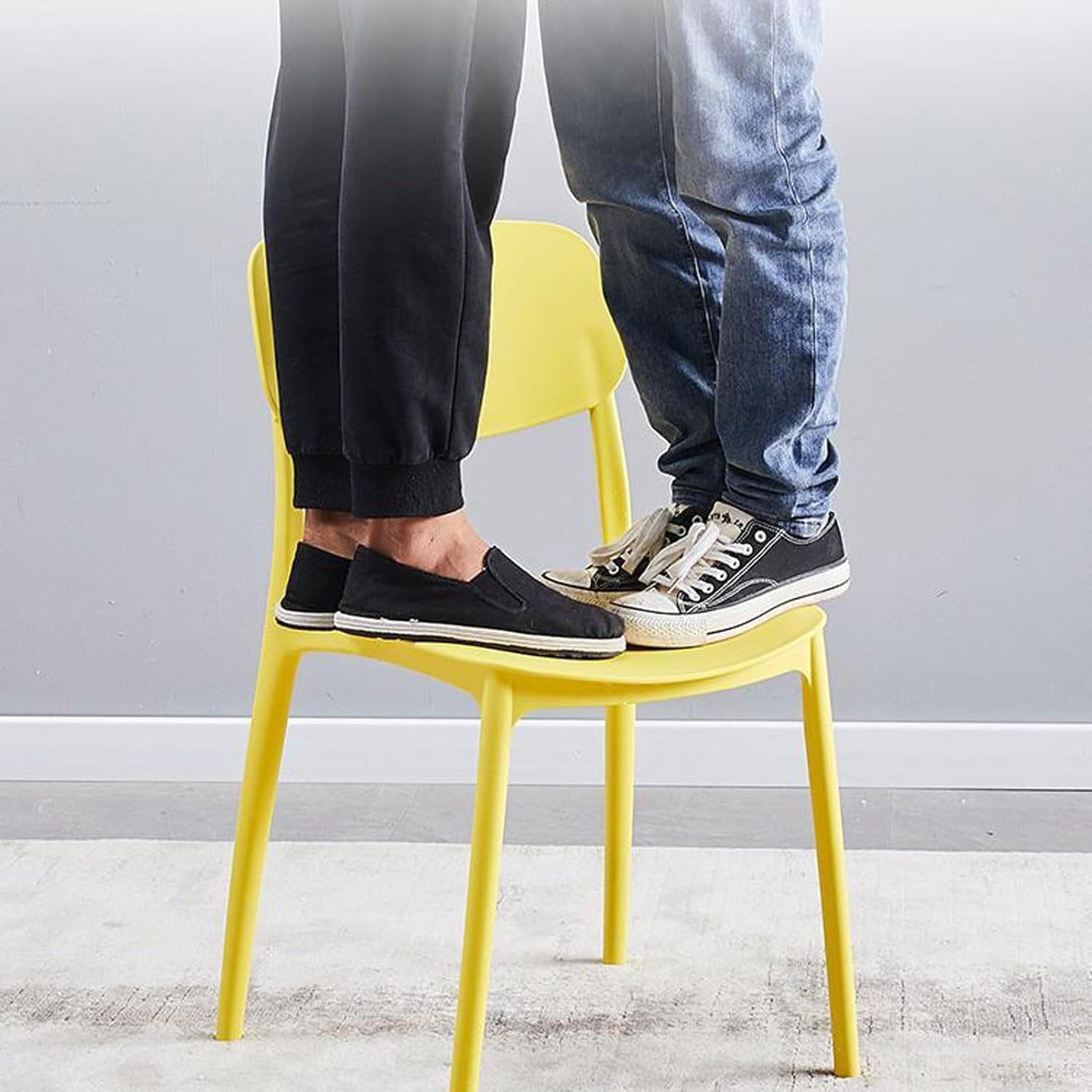 Chaises d’Attente & de Réception | Confort & Élégance | Empilable | 45.7 x 43.2 x 80cm | Vendu à l'unité