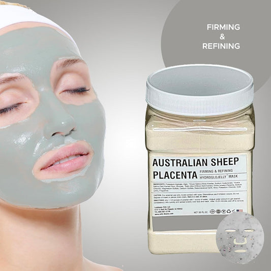 Masque Gelée Visage 650g | Placenta de Mouton Australien | Vitalité & Douceur