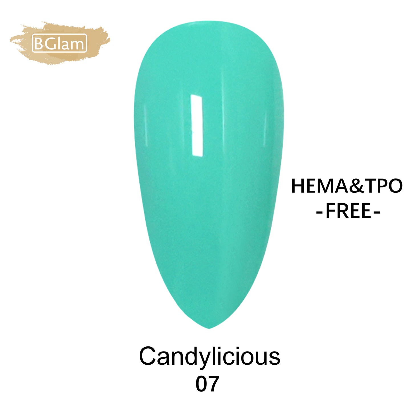 BGLAM Gel polish 15ml | Candy Pastel 07