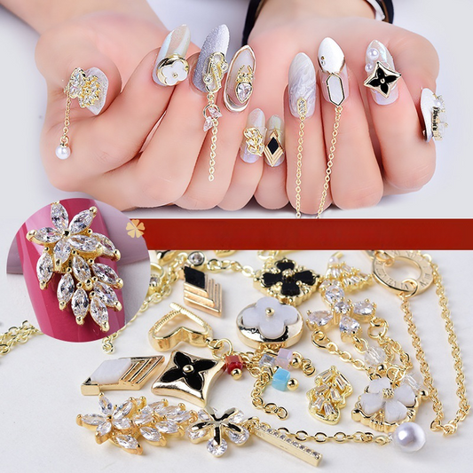 3D Nail Fashion Jewelry | K8-846 to K8-853 | Sold by the piece