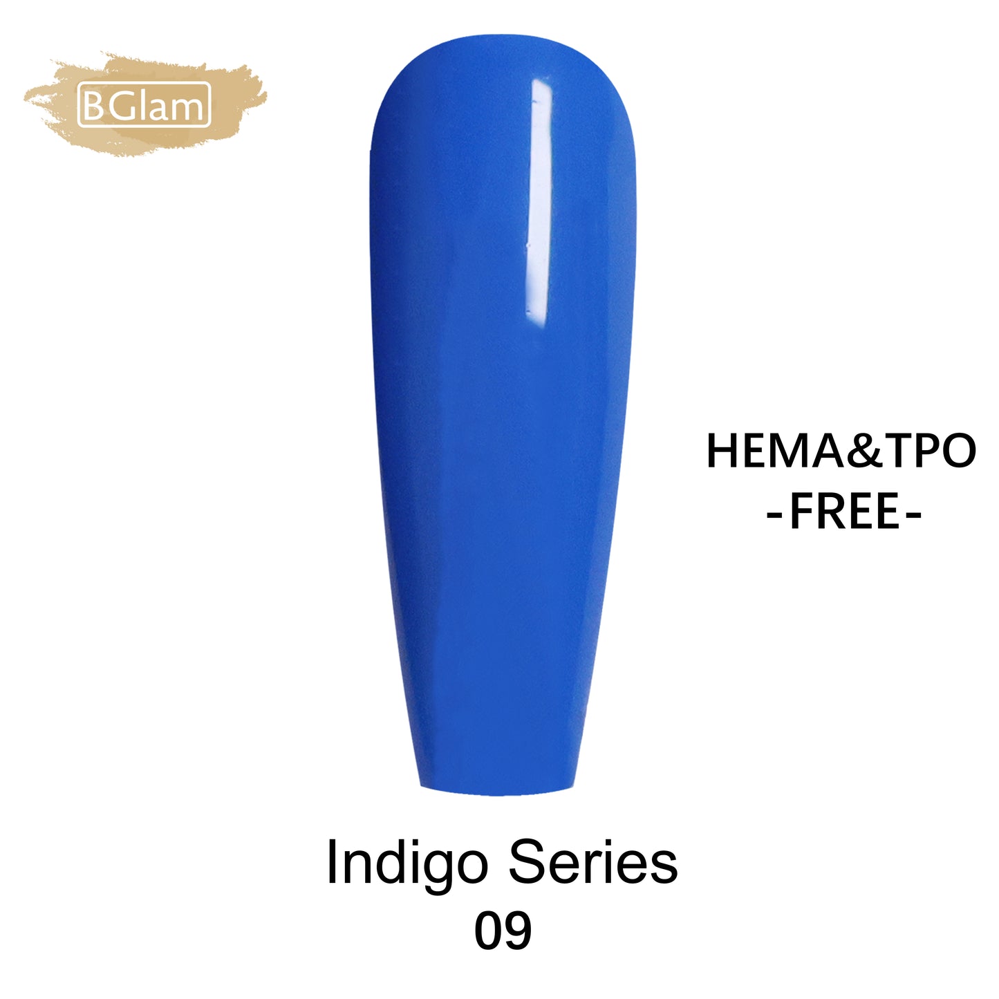 BGLAM Gel polish 15ml | Indigo 09