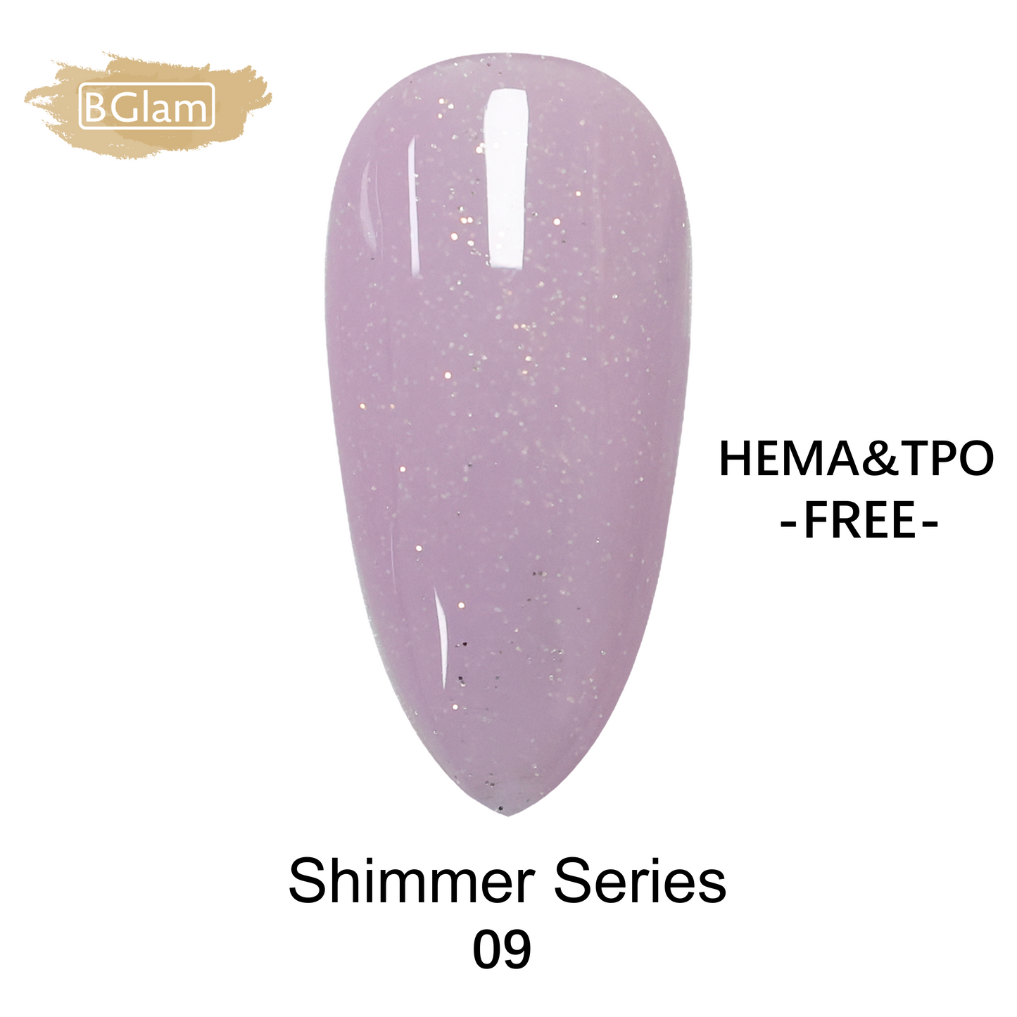 BGLAM Gel polish 15ml | Shimmer 09