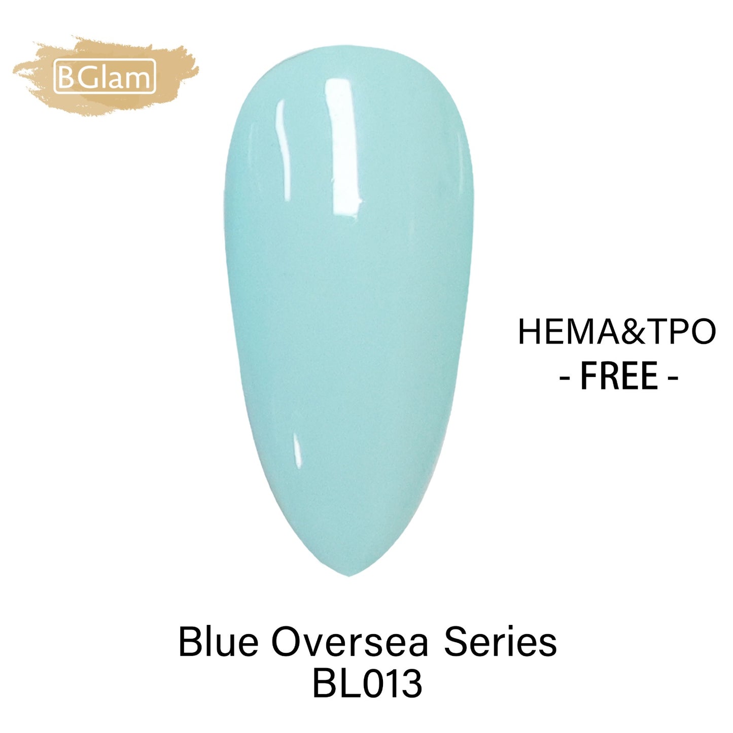 BGLAM Gel Polish 15ml | Bleu | BL013