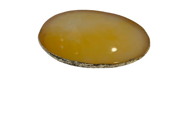 Resin Nail Art/Polish Mixing Palette - Gold