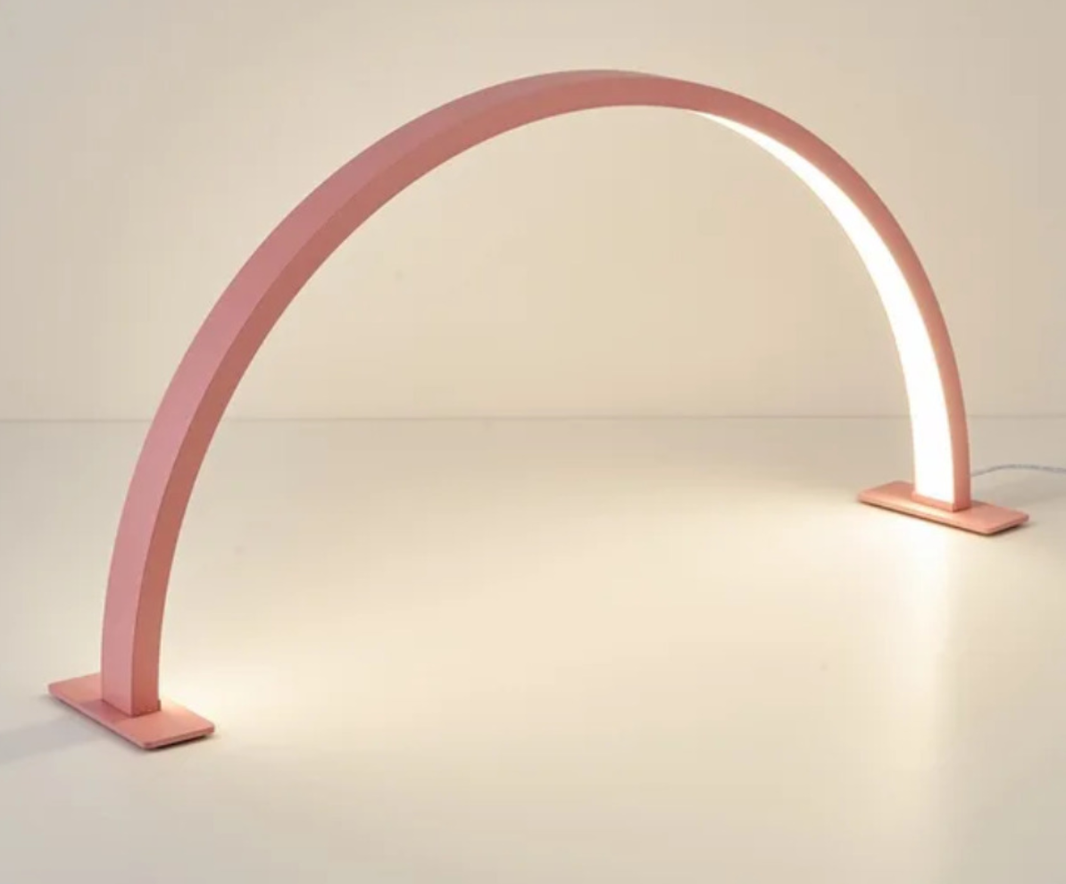 Half-Moon Table Lamp 550mm | Black