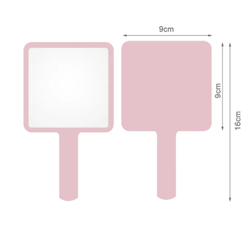 Eyelash and Makeup Mirror - 4 colors available