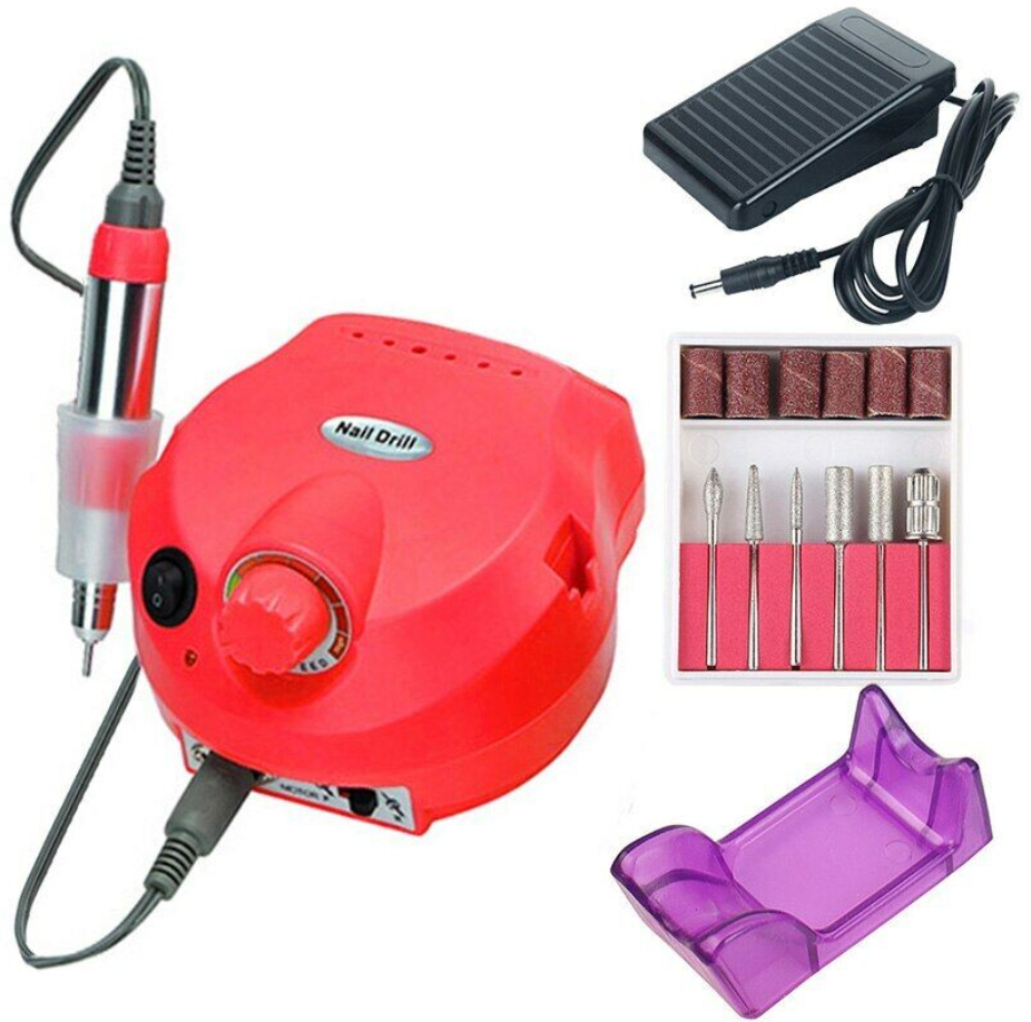 Nail Drill Machine 35,000 RPM | with Foot Pedal