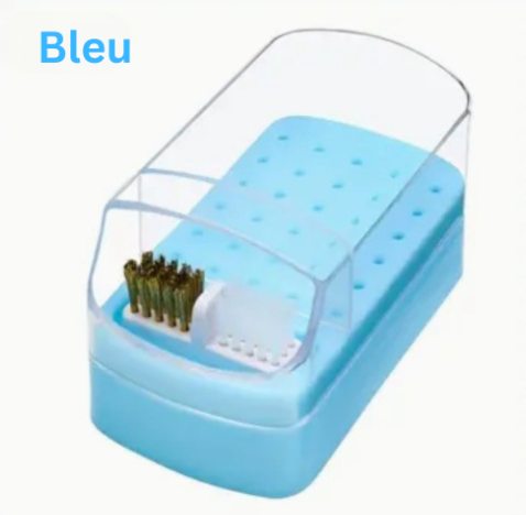 Boîte de Nettoyage et de Rangement pour Embouts | 30 trous de rangement