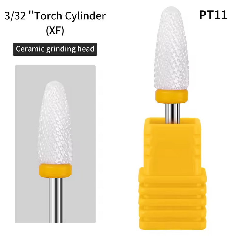 Ceramic Nail Drill Bit 3/32 | Flame