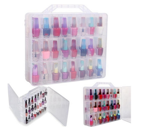 48-Cell Nail Polish Storage Box