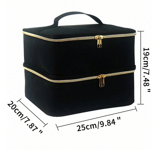 Nail Polish Organizer Case with Foam Insert