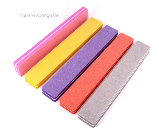 Square Sponge Nail File SunShine