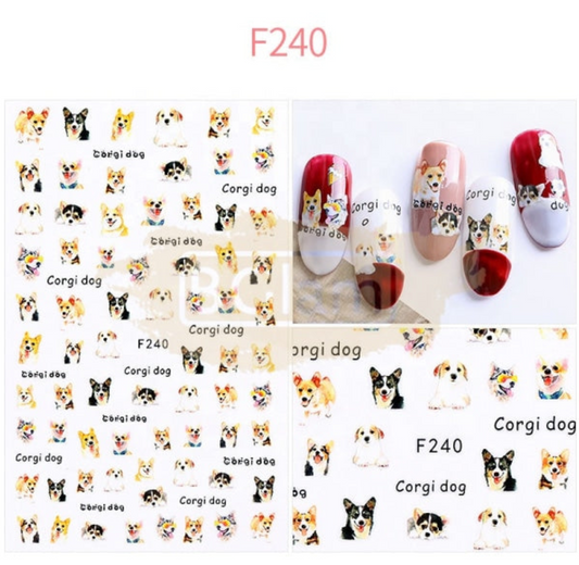 Fashion Nail Stickers - F240
