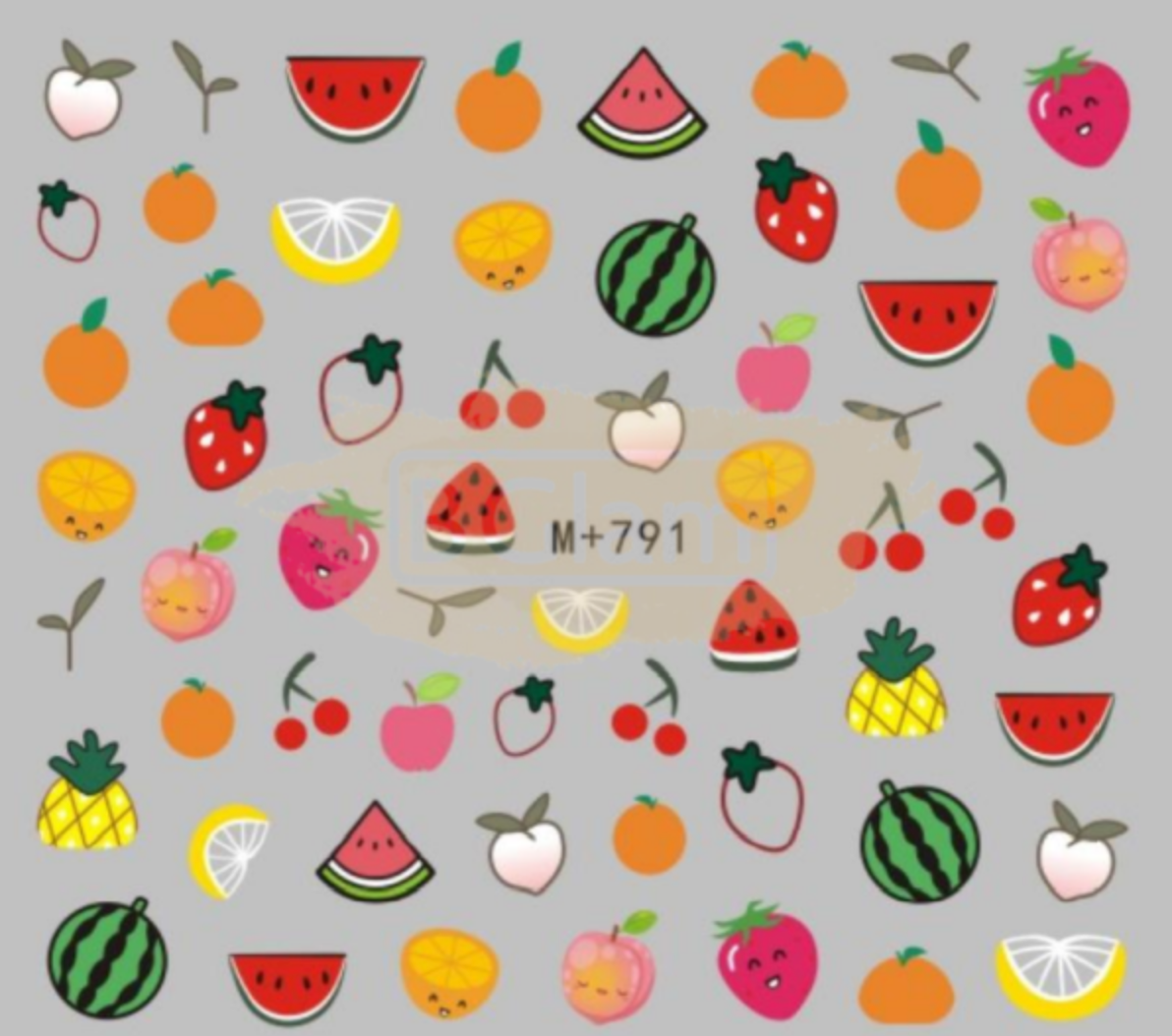 Nail Art Water Decal Stickers | M+791