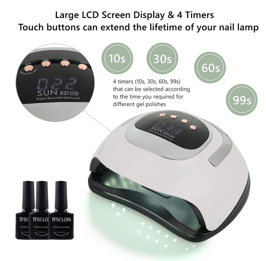 SUN X21 UV LED Nail Lamp | 72 LED | 320W