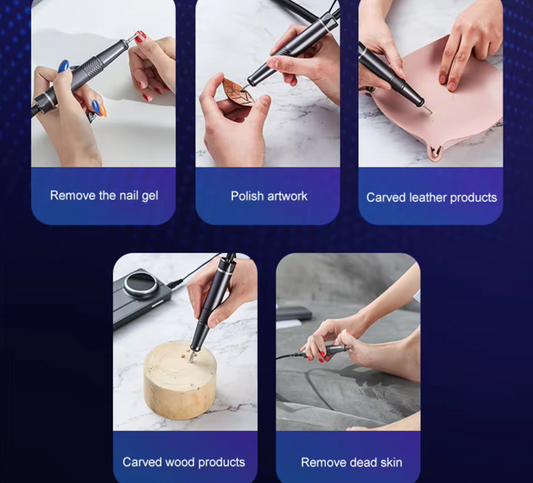 Portable Nail Drill Machine 40000RPM