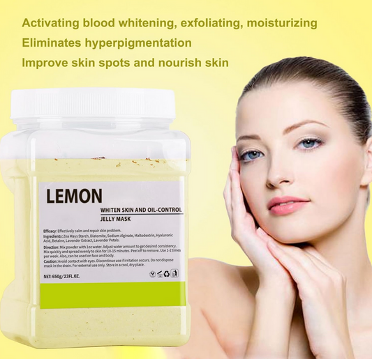 Hydro Jelly Mask 650g | Citron | Éclat & Fraîcheur