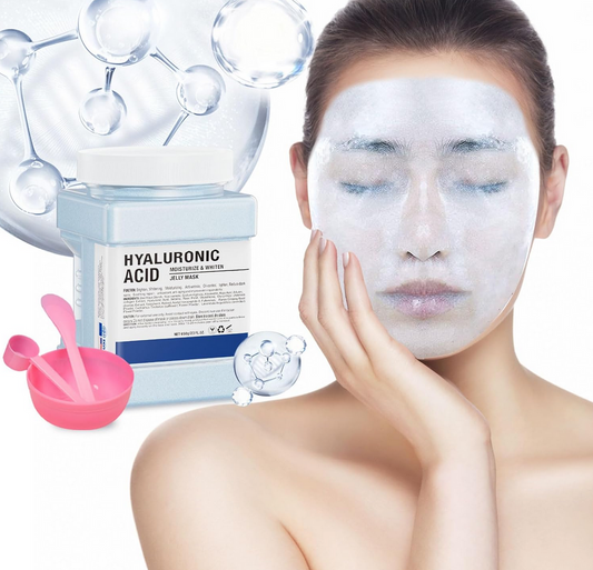 Masque Gelée Visage 650g | Acide Hyaluronique | Hydratation Intense & Éclat