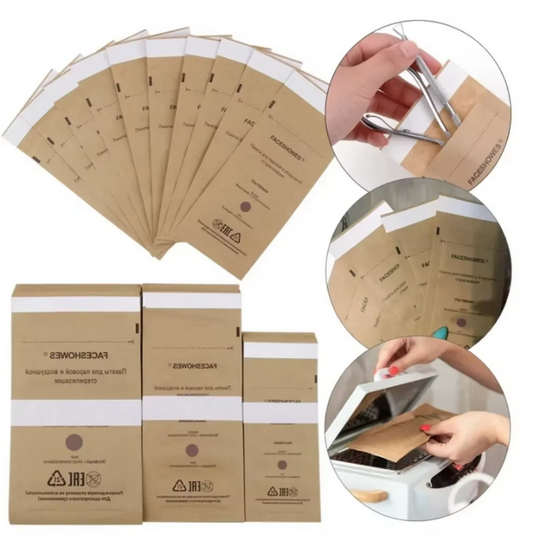 Dry Heat Sterilization Pouches | 75 x 150 mm