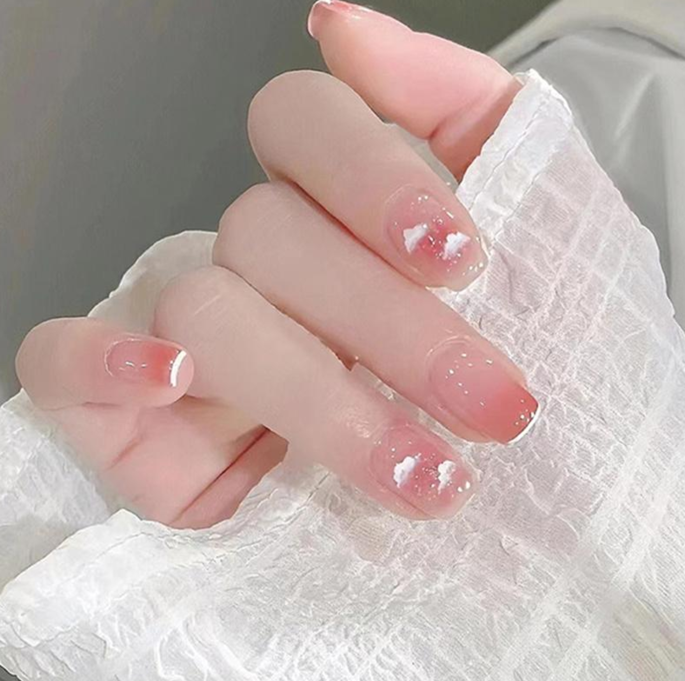 Nail Art Brush Set (7 pcs) | White